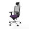 Bureaustoel met hoofdsteun Piqueras y Crespo 2D086N1 Paars