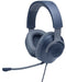 JBL Quantum 100 - Gaming Koptelefoon - Afneembare Microfoon - Blauw