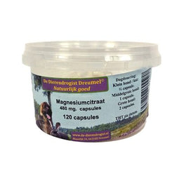 480mg 120 st Dierendrogist magnesium citraat capsules