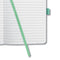Sigel notitieboek Jolie - WHITENED LEAVES - A5 - hardcover - 174 pagina's - gelinieerd - 80 grams - SI-JN323