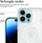 imoshion Hoesje Geschikt voor iPhone 14 Pro Max Hoesje Siliconen - imoshion Backcover Geschikt voor MagSafe - Transparant