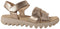 Gabor Sandaal 64.812.62 - Platte sandalen - Verstelbare band - Champagne Goud