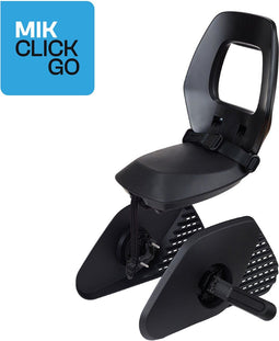 Bobike One Junior - Achterzitje MIK-HD - Voor kinderen tot 27 kg - Zwart