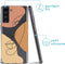 imoshion Hoesje Geschikt voor Samsung Galaxy S21 FE Hoesje Siliconen - imoshion Design hoesje - Transparant / Line Art Color Face