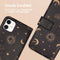 iMoshion Hoesje Geschikt voor iPhone 11 Hoesje Met Pasjeshouder - iMoshion Design Bookcase smartphone - Zwart / Sky Black