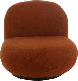 J-Line loungestoel Sneeuw - populierenhout/schuim - oranje/zwart