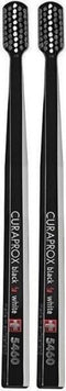 Curaprox Black is White CS5460 - Tandenborstel - 2 stuks - Zwart