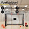 Dunlop Voetbaldoel - Voetbal Goal 180 x 120 x 60 cm - Metaal - Zwart/Rood