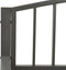 vidaXL - Tuinbank - 120 - cm - staal - grijs