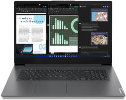Lenovo V17 G4 IRU - Laptop - 17,3" Full HD 16 GB RAM 512 GB SSD Intel Core i5-13420H Qwerty Spaans - Grijs