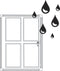 Magnetoplan Outer Showcase CC - 4xdin A4 - 79x65x6.5cm (HXBXT) - Metalen achterwand Wit - Zilver