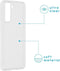 iMoshion Hoesje Geschikt voor Samsung Galaxy S21 Hoesje Siliconen - iMoshion Softcase Backcover smartphone - Transparant