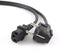 Gembird PC-186-VDE-3M - Stroomkabel C13/C14 - 3m haaks - Zwart