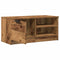 vidaXL - Tv-meubel - 80x35x36,5 - cm - bewerkt - hout - oud - houtkleurig