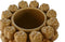 Home ESPRIT - Vaas - Tropisch Keramisch Geel Mosterd 30 x 30 x 20 cm