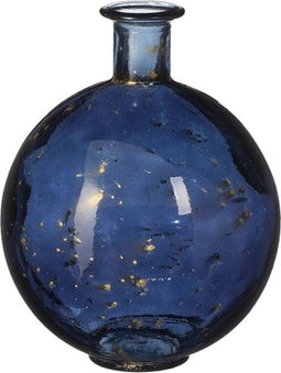 Mica Decorations Ferro Vaas - 20x20x25 cm - Glas - Zwart