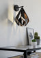 EGLO Carlton 1 - Wandlamp - Vintage - Zwart/Koper