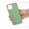 Lunso - Softcase Backcover hoes - Geschikt voor iPhone 13 Pro Max - Mintgroen