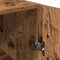 vidaXL - Tv-meubelen - 2 - st - 30,5x30x90 - cm - bewerkt - hout - oud - houtkleurig
