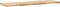vidaXL - Tafelblad - rechthoekig - 160x40x4 - cm - massief - acaciahout
