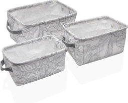 Basket spelset Versa Palmen Textiel 18 x 14 x 28 cm 28 x 18 x 14 cm