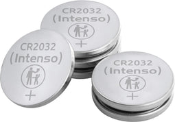 Intenso CR 2032 - Lithium Knopfzellen - 220mAh - Zilver