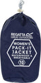Regatta Pack-It II Regenjas - Maat 38 - Vrouwen - blauw