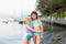 Great Pretenders Verkleedkledij Bikini Zeemeermin - Multi - Maat 5-6 jaar