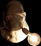 Muurlamp DKD Home Decor Wit Zwart Hars Gorilla (2 pcs) (23 x 19 x 32 cm)