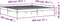 vidaXL - Bedframe - bewerkt - hout - metaal - gerookt - eikenkleurig - 180x200 - cm