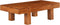 vidaXL - Salontafel - 100x50x30 - cm - massief - acaciahout - met - honingafwerking