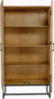 Liviza Visgraat kast Vicent - Mangohout - Rechthoek Hout - 200 cm , 105 cm , 45 cm