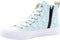 GUESS Ederla Hi - Hoge sneakers - Wit canvas met blauwe opdruk - Blauw - Maat 40