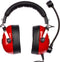 Thrustmaster T.Racing Scuderia Ferrari Edition - Gaming-headset - 50 mm luidsprekers - Ferrari Rosso corsa