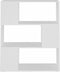 vidaXL-Boekenkast/kamerscherm-80x24x94-cm-bewerkt-hout-wit