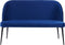 OSBY - Tweezitsbank - Marineblauw - Fluweel