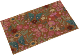 Deurmat Versa Blommor Kokosvezel 40 x 2 x 70 cm