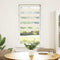 vidaXL - Zebra - rolgordijn - 60x100 - cm - stofbreedte - marmerbeige - 55,9 - cm