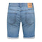Heren Jeans Shorts Only & Sons Onsply 8584 Blue Denim Blauw Maat