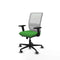 Haches Traslack Piqueras y Crespo 2D036G0 - Bureaustoel - Verstelbare hoogte met armleuning - Groen