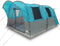 vidaXL - Autotent - 4-persoons - waterdicht - blauw