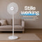 Breeze Ventilator - Statiefventilator - Fluisterstil - Extra Krachtig - Wit