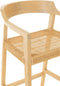 J-Line barstoel Emma - hout - naturel