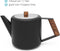 Bredemeijer - Theepot Duet Design Boston 1,1L mat zwart- Dubbelwandig