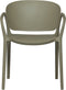 WOOOD Bent - Tuinstoel - Stapelbaar - Groen (2 stuks)