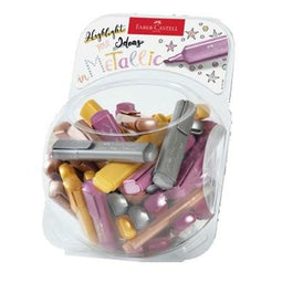 Fluorescerende Markeerstift Set Faber-Castell Textliner Metallic 80 Stuks