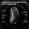 SteelSeries Rival 3 Wireless - Gaming Muis - Quantum 2.0 Dual Wireless - Zwart