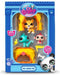 Bandai - Littlest Pet Shop - Tiki Jungle Pack - 3 Dieren En Accessoires - BF00515