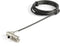 Startech.com LTLOCKNANO - Laptop kabelslot - 4-cijferig combinatieslot - 2 meter staal