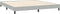vidaXL - Bedframe - zonder - matras - 200x220 - cm - fluweel - lichtgrijs